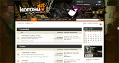 Desktop Screenshot of korosus.net